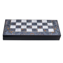 JOC DE TABLE DIN LEMN LACUIT 50×50 CM, GRAY / 987-4