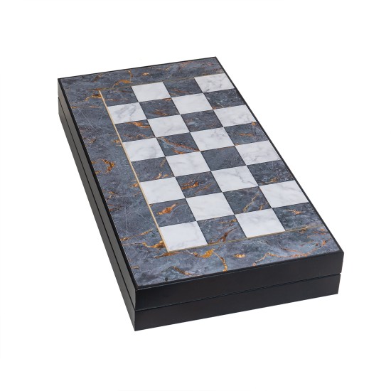 JOC DE TABLE DIN LEMN LACUIT 50×50 CM, GRAY / 987-4