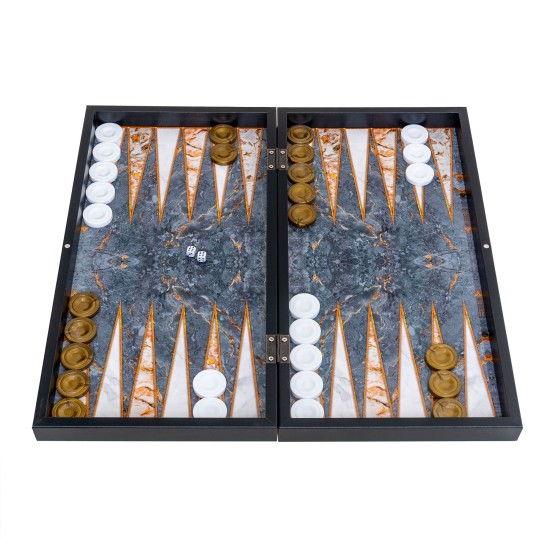 JOC DE TABLE DIN LEMN LACUIT 50×50 CM, GRAY / 987-4