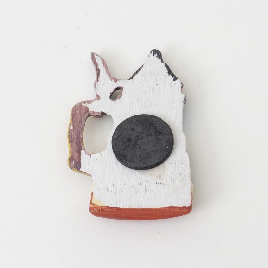 Set 12 magneti, model Sighisoara, 8x5 cm, B.S.P. / 1080