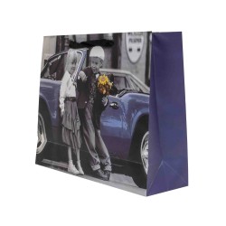 Set 12 pungi cadou, imprimeu copii, 32x26x9.5, B.S.P. / 1565_1