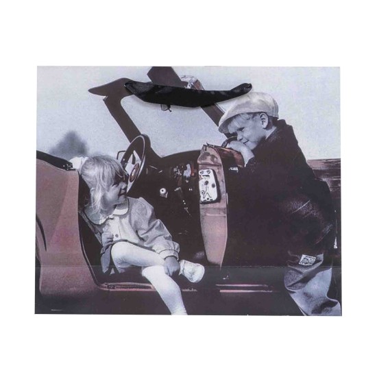 Set 12 pungi cadou, imprimeu copii, 32x26x9.5, B.S.P. / 1565_2