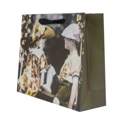 Set 12 pungi cadou, imprimeu copii, 32x26x9.5, B.S.P. / 1565_4