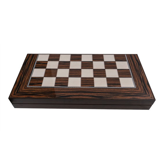 Joc de table din lemn lacuit 50x50 cm, B.S.P. / 987-6