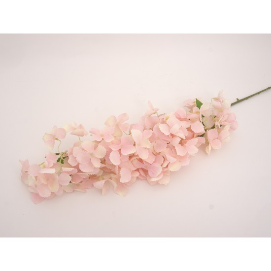 Fir floare artificiala, culoare roz, H 100 cm, B.S.P. / AN098-3