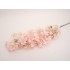 Fir floare artificiala, culoare roz, H 100 cm, B.S.P. / AN098-3