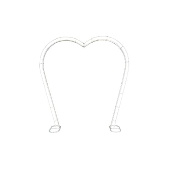 Arcada pentru nunta, model inima, H 220 cm. B.S.P. / SL891