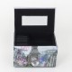 Cutie bijuterii din sticla + sertar depozitare, 12x8x8 cm, B.S.P. / CC 055-2_2