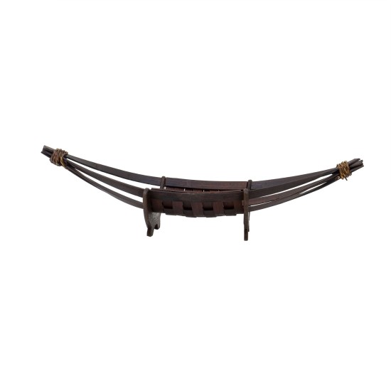 Set 2 fructiere din bambus, culoare maro, B.S.P. / CC325