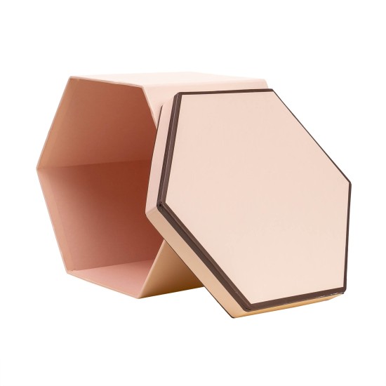 Set 3 cutii cu forme diferite, roz/ CD 3322_Roz