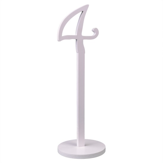 Set numere masa, 1-20, culoare alb, H 33 cm, B.S.P. / SL126