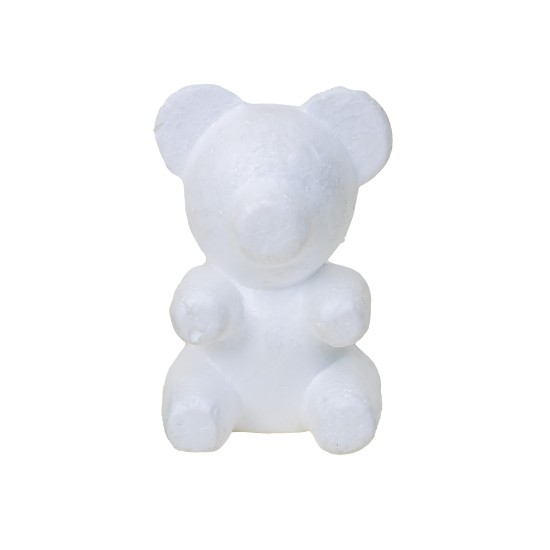 Ursulet din polistiren, 12x12x20 cm, B.S.P. / CD01