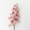 Fir orhidee artificiala, 9 flori, culoare roz pestrit, H 97 cm, B.S.P. / CD2012_3