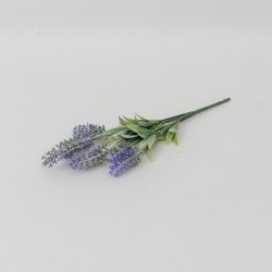 Buchet lavanda + frunze artificiale, 35X10 cm, B.S.P. / CD2068