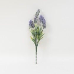 Buchet lavanda + frunze artificiale, 35X10 cm, B.S.P. / CD2068