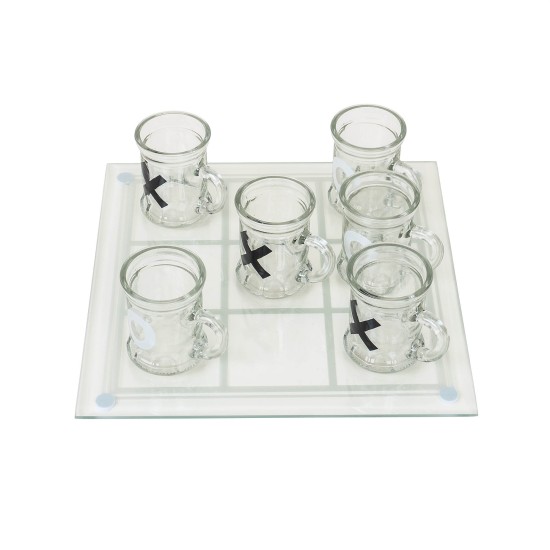 Joc X si 0, cu pahare, 25x25 cm/ SL057