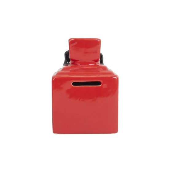 Pusculita ceramica, culoare rosu, 8x6x11 cm, B.S.P. / CD2258_1