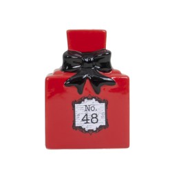 Pusculita ceramica, culoare rosu, 9.5x7x14 cm, B.S.P. / CD2259_2