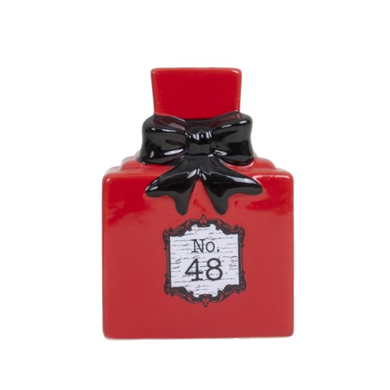 Pusculita ceramica, culoare rosu, 9.5x7x14 cm, B.S.P. / CD2259_2