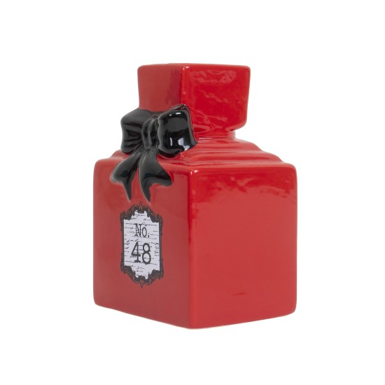 Pusculita ceramica, culoare rosu, 9.5x7x14 cm, B.S.P. / CD2259_2