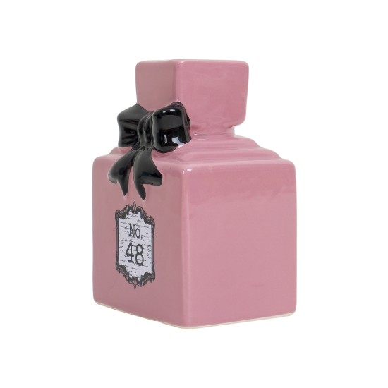 Pusculita ceramica, culoare roz, 9.5x7x14 cm, B.S.P. / CD2259_1