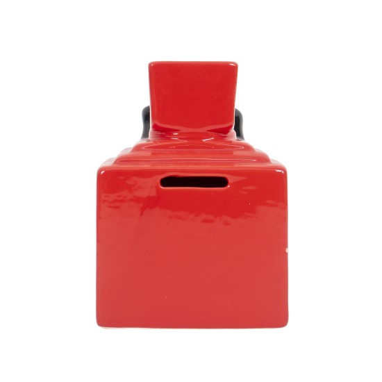 Pusculita ceramica, culoare rosu, 9.5x7x14 cm, B.S.P. / CD2259_2