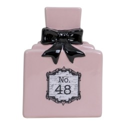 Pusculita ceramica, culoare roz, 12.5X9X18 cm, B.S.P. / CD2260_1