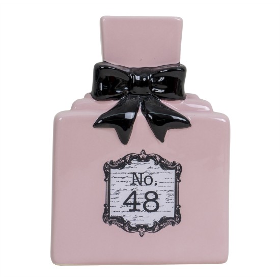 Pusculita ceramica, culoare roz, 12.5X9X18 cm, B.S.P. / CD2260_1