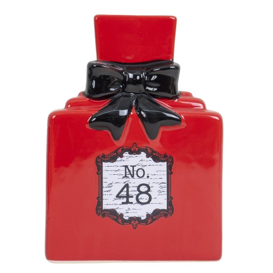  Pusculita ceramica, culoare rosu, 12.5X9X18 cm, B.S.P. / CD2260_2