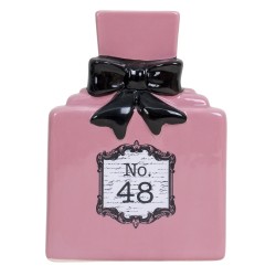 Pusculita ceramica, culoare roz inchis, 12.5X9X18 cm, B.S.P. / CD2260_3