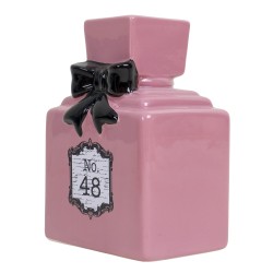 Pusculita ceramica, culoare roz inchis, 12.5X9X18 cm, B.S.P. / CD2260_3