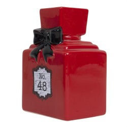 Pusculita ceramica, culoare rosu, 12.5X9X18 cm, B.S.P. / CD2260_2