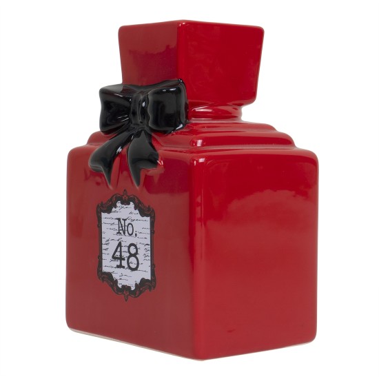  Pusculita ceramica, culoare rosu, 12.5X9X18 cm, B.S.P. / CD2260_2