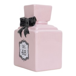 Pusculita ceramica, culoare roz, 12.5X9X18 cm, B.S.P. / CD2260_1