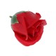 Flori de sapun trandafiri Alb, set 50 buc / SL237_Rosu