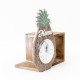Vaza + ceas cu forma de ananas, 20x20x11 cm, B.S.P. / CD3250
