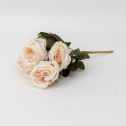 Buchet 6 flori artificiale, H 30, culoare roz deschis, B.S.P. / CD3292_2