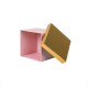 Set 3 cutii cu forma patrata / CD3317_Roz