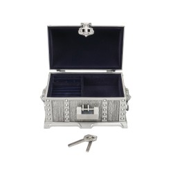 Cutie pentru bijuterii din antimoniu, model cufar / CD3454