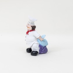 Suport sticla , model cu bucatar , culoare alb, 18x11 cm, B.S.P. / CD3478