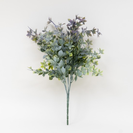 Buchet verdeata artificiala, H 35, culoare mov, B.S.P. / CD3711_2
