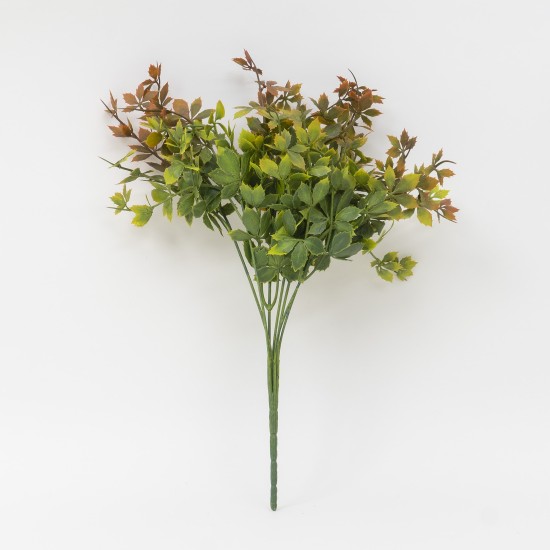 Buchet verdeata artificiala, H 35, culoare maro, B.S.P. / CD3711_1