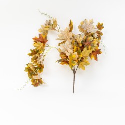 Buchet frunze artificiale, model vita de vie, H 55 cm, B.S.P. / CD3716