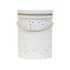Cutie cu forma cilindrica si model / SL118_ALB