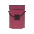 Cutie cu forma cilindrica si model /  CD4003_rosu