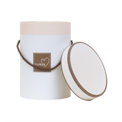 Cutie cu forma cilindrica si model /  CD4003_roz