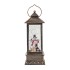 Decoratiune Craciun in forma de felinar, luminos, muzical, alimentare USB/ baterii / CD 4155_D