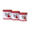 Set 3 cutii cu forma cilindrica si model / CD4387_Rosu