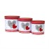 Set 3 cutii cu forma cilindrica si model / CD4387_Rosu