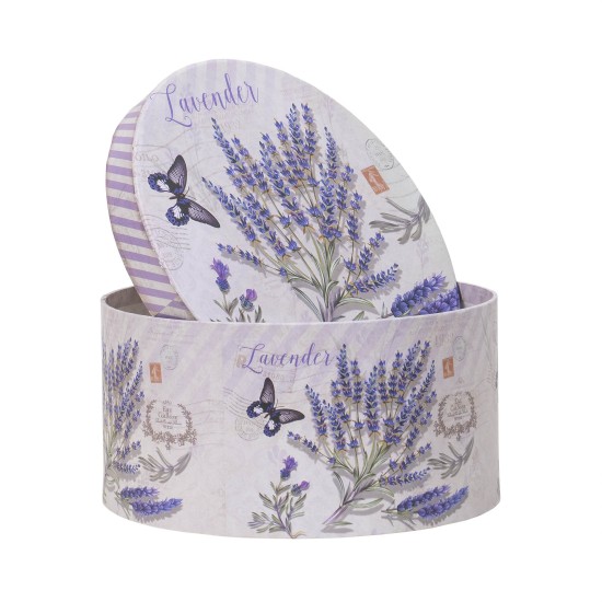 Set 3 cutii cu forma rotunda si model / CD4389_2